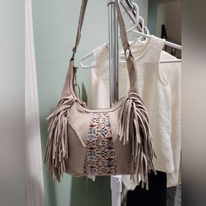 Minnetonka Fringe Shoulder Bag Purse